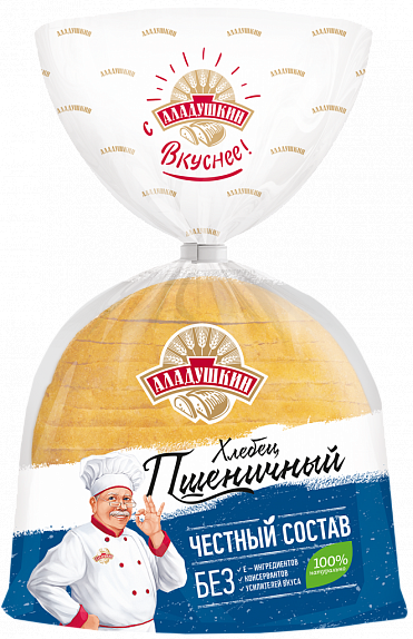 Хлебец «Пшеничный» Аладушкин упаковка 400 гр.
